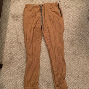 Khaki joggers